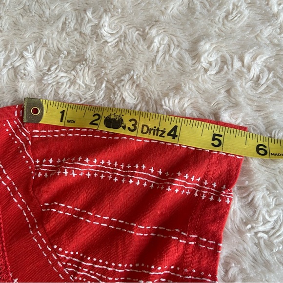 Beautiful Boho Embroidered Red Detailed Top - Picture 9 of 12